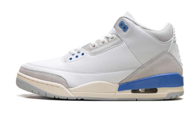 Air Jordan 3 - UNC Blue / White
