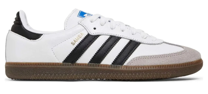 adidas Samba LT Women's Leather Trainers - White / Black / Gum