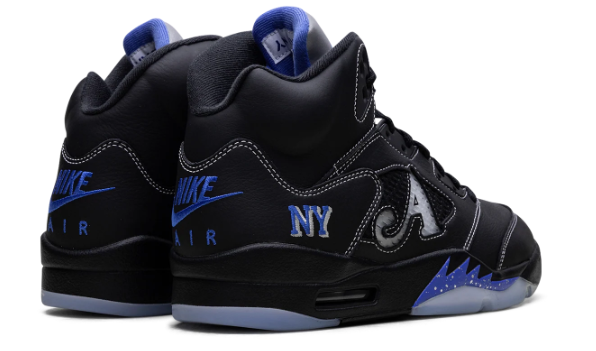 Air Jordan 5 x Awake NY 'Black' - Black