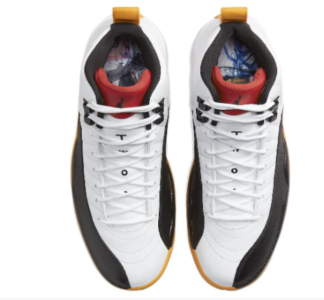 Air Jordan 12 Retro '25 Years in China' - White / Taxi Yellow