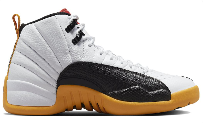 Air Jordan 12 Retro '25 Years in China' - White / Taxi Yellow