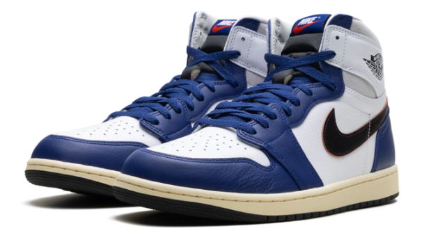 Air Jordan 1 High 'Rare Air' - Deep Royal Blue / White / Black