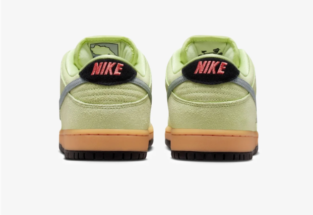Nike SB Dunk Shoes - Light Liquid Lime / Black / Wolf Grey
