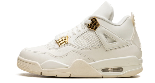 Air Jordan 4 WMNS 'Sail' - Off-White