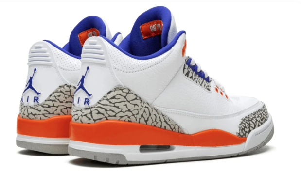 Air Jordan 3 'Knicks' - White / Blue