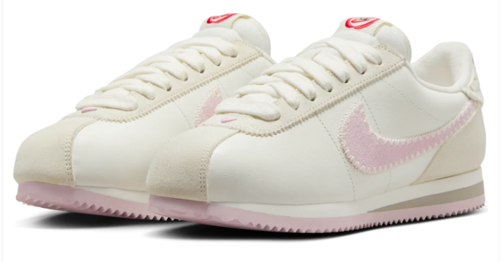 Nike Cortez Women's Valentine's Day 2025 - Sail / Pink Foam / College Grey