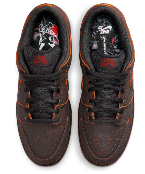 Nike Dunk Low Krampus-Inspired Sneakers