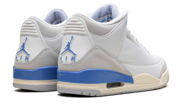 Air Jordan 3 - UNC Blue / White