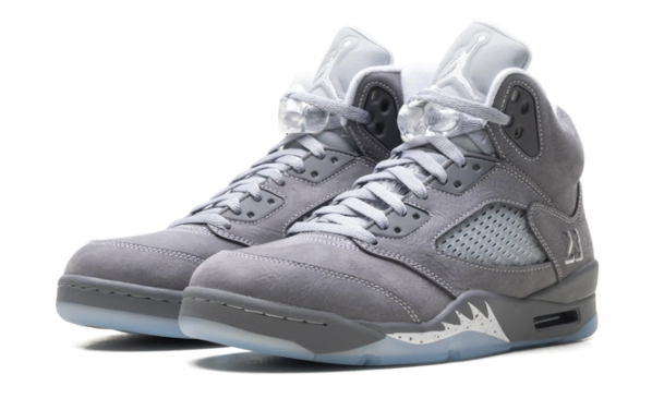 Air Jordan 5 Retro 'Wolf Grey' (2026) - Wolf Grey / White