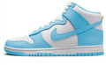 Nike Dunk High 'Blue Chill' Shoes - White/Blue Chill/Yellow