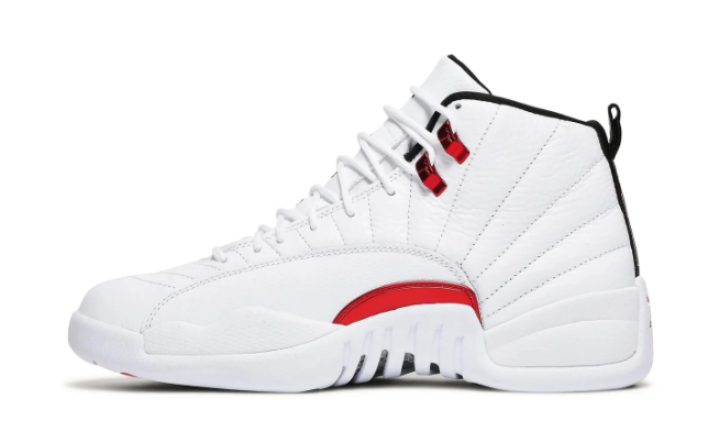 Air Jordan 12 Retro 'Twist' Shoes - White/University Red/Black