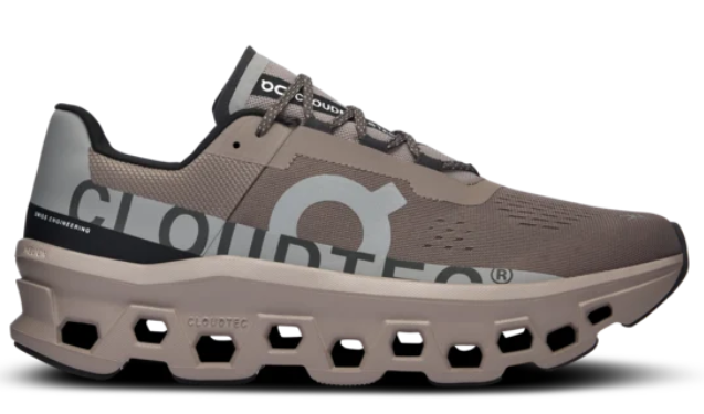 On Cloudmonster Men's Running Shoes - Cinder / Fog