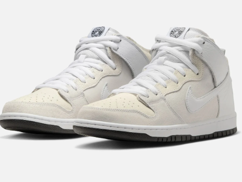 Nike SB x Anti-Hero Dunk High - White / Black