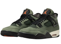 Air Jordan 4 'Deep Green' - Deep Green / Clementine / Black / Sail