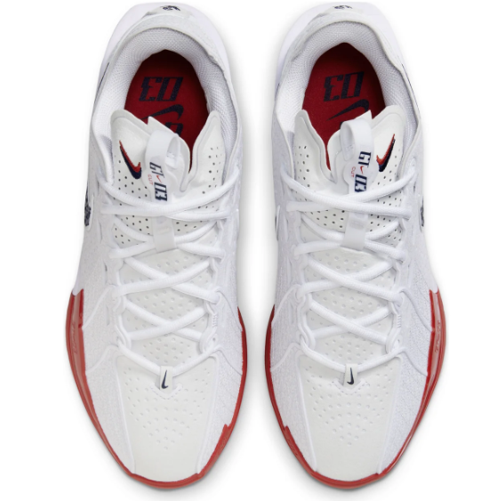 Nike Air Zoom GT Cut 3 EP 'White Picante Red'