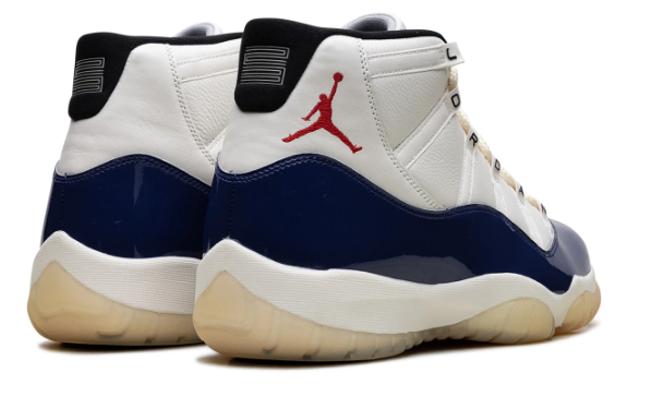 Air Jordan 11 Retro 'Rare Air' - Deep Royal Blue / Fire Red / Sail