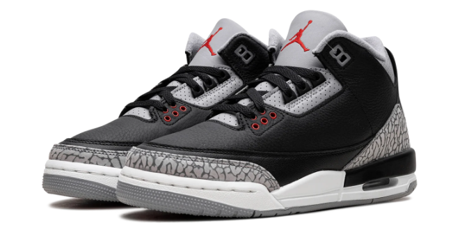 Air Jordan 3 Retro 'Black Cement' (2024)