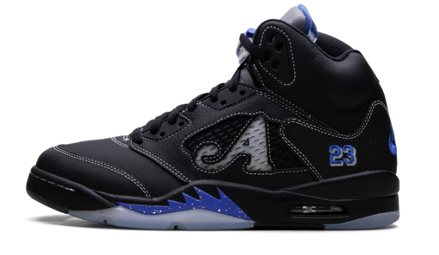Air Jordan 5 x Awake NY 'Black' - Black