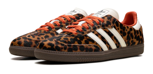 adidas Samba OG Women's Leopard Pack - Leopard / Red