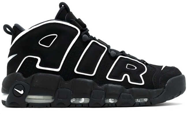 Nike Air More Uptempo 'Black White'