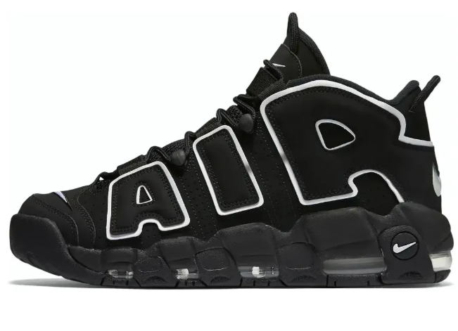 Nike Air More Uptempo 'Black White'
