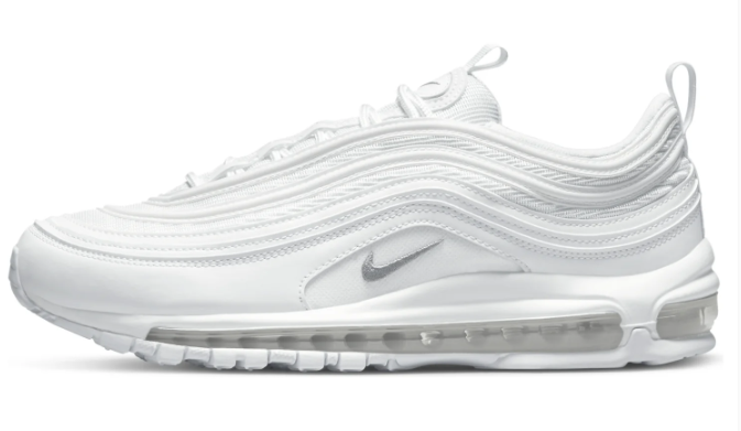 Nike Air Max 97 'Triple White' Men's Shoes