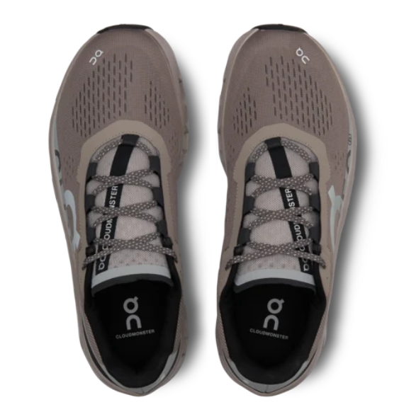 On Cloudmonster Men's Running Shoes - Cinder / Fog