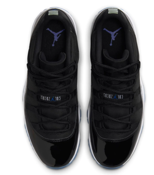 Air Jordan 11 Low 'Space Jam' - Black / White