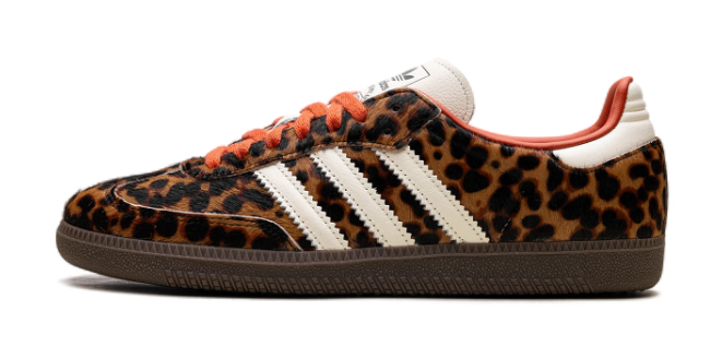 adidas Samba OG Women's Leopard Pack - Leopard / Red