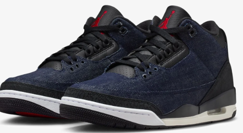 Air Jordan 3 'Levi's - Indigo' Shoes