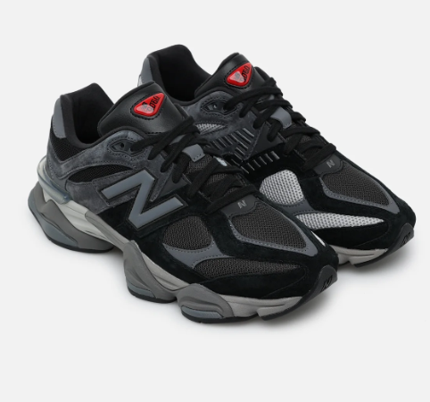 New Balance 9060 Sneakers - Black/Castlerock/Rain Cloud