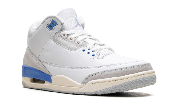 Air Jordan 3 - UNC Blue / White