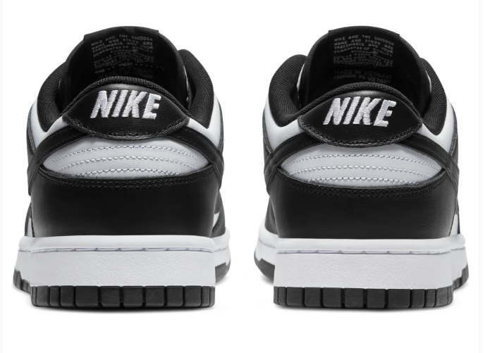 Nike Dunk Low Shoes - White/Black/White