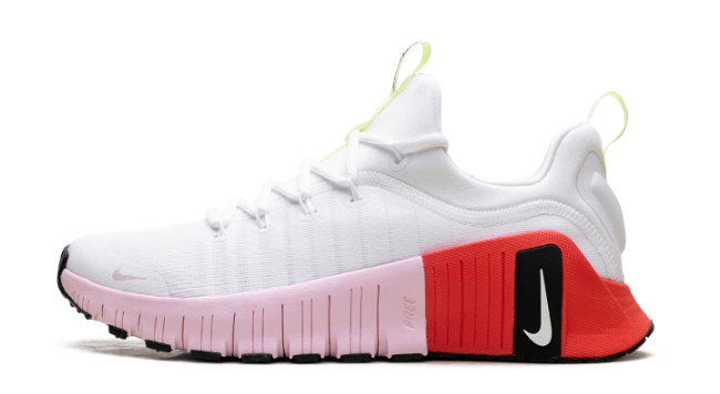 Nike Free Metcon 6 Women's Training Shoes - White/Neon