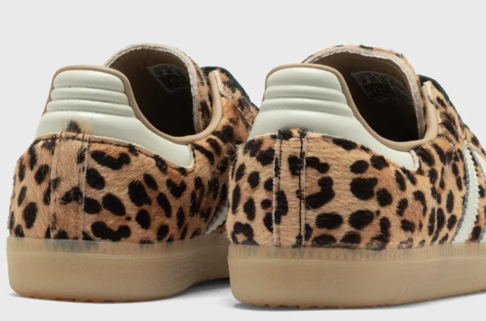adidas Samba OG 'Leopard Magic Beige' Women's Sneakers