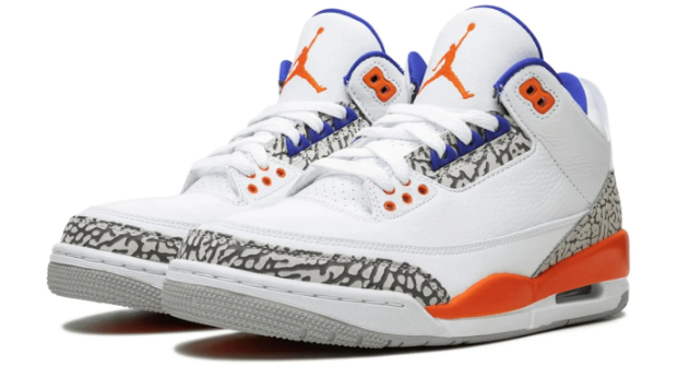 Air Jordan 3 'Knicks' - White / Blue