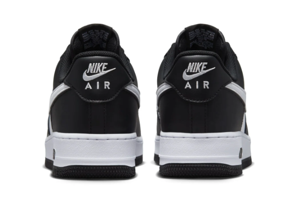 Nike Air Force 1 Low '07 White Swoosh Panda – Black/White/Black