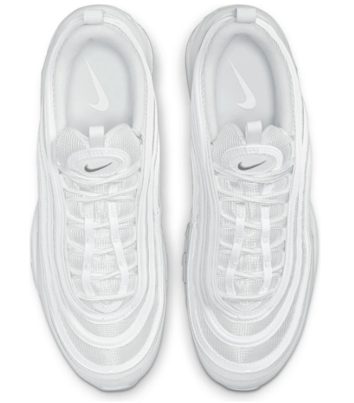 Nike Air Max 97 'Triple White' Men's Shoes