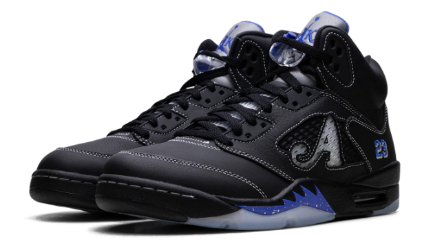 Air Jordan 5 x Awake NY 'Black' - Black