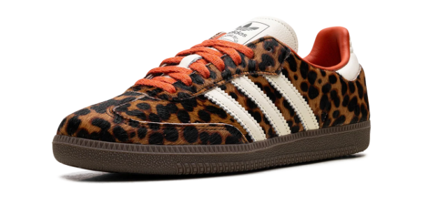 adidas Samba OG Women's Leopard Pack - Leopard / Red