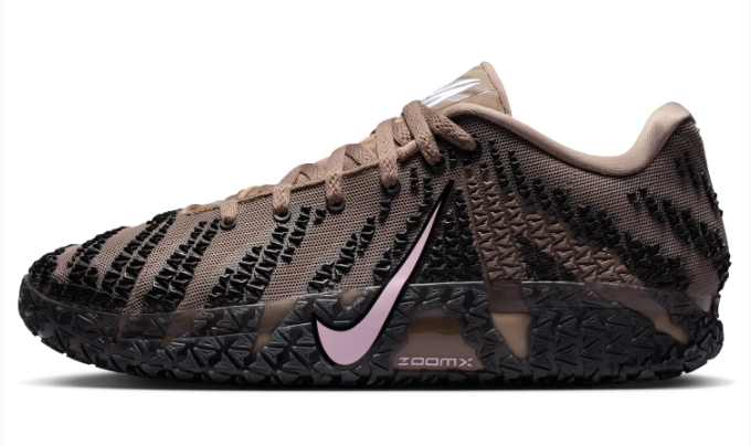 Nike Ja 3 Basketball Shoes - Mink Brown / Pink / Black