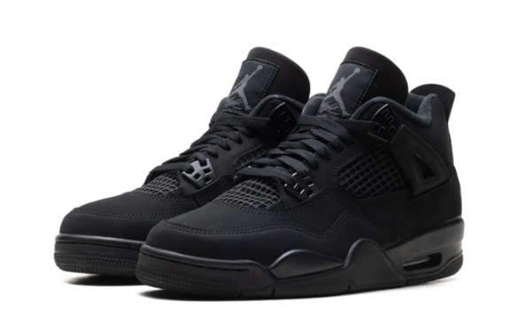 Air Jordan 4 Retro GS 'Black Cat' (2025) - Black