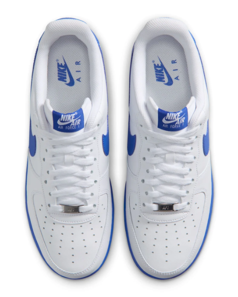 Nike Air Force 1 Low Sneakers – White/Game Royal