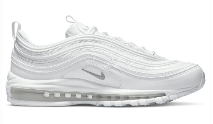 Nike Air Max 97 'Triple White' Men's Shoes