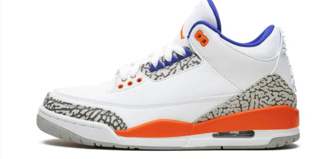Air Jordan 3 'Knicks' - White / Blue