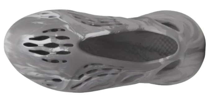 adidas Yeezy Foam Runner 'MX Granite' - Marbled Grey